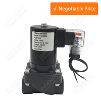 Électrovanne de résistance anti-corrosion UPVC CPVC pour l'eau de mer liquide corrosive chimique alcaline acide 12V 24V DC 110V 220V AC