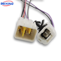 Harness Kemudi Mobil BeiXing E00137 PVC IP66 12V Inti Tembaga Elektronik untuk Koneksi Saklar Kemudi Mobil