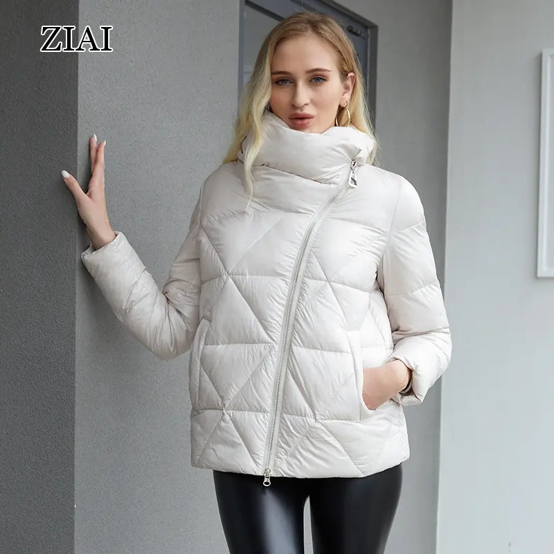 Wholesale women bubble jacket Outwear trend Jacket Short Parkas Padded casual fashion female high quality Warm Plus size