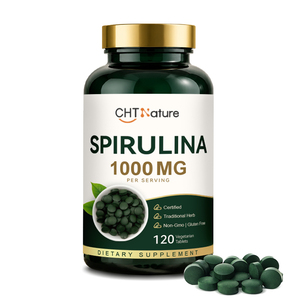 CHTNature Private Label High <strong>Protein</strong> 500mg 1000mg Spirulina Powder <strong>Tablets</strong> - Product Image 1