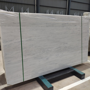 Dalles de marbre blanc Pasa au design moderne, pour murs et sols, plans de travail et tables basses, garantie 1 an - Product Image 3