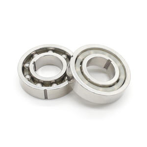 Fournisseur direct d'usine Roulements à billes à gorge profonde à simple rangée en acier inoxydable de type ouvert non standard S6002 Vente en gros - Product Image 1