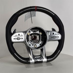 Wholesale Carbon Fiber Steering Wheel For Mercedes Benz CLS W218 W257 A45 W176 W177 <strong>AMG</strong> C63 E63 - Product Image 4