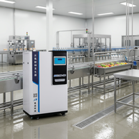 Générateur de NaClO à chlore résiduel contrôlé par PLC, cuve sous pression à dosage automatique pour projet de désinfection des eaux usées
