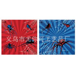 Platos de Papel con Diseño de Telaraña, Redondos, 20-40 Piezas, Decoraciones para Fiestas de Cumpleaños, Vajilla Infantil, Accesorios de Decoración - Product Image 5