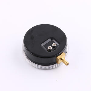 เกจวัดแรงดันแบบคอมโพสิตชนิดขันเกลียว ขนาดพิเศษ 65 มม. ตัวเรือนเหล็กสีดำ พร้อมข้อต่อทองแดง สำหรับการวินิจฉัยกระบอกสูบ - Product Image 5