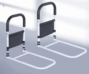 Barrière de lit pour la sécurité des personnes âgées, support de protection de lit, barre d'appui pliable pour les personnes âgées, prévention des chutes, poignée médicale de chevet - Product Image 5