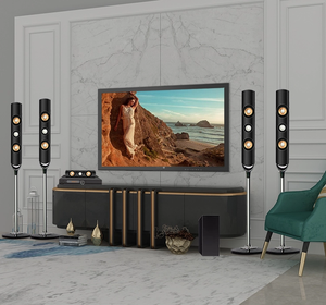 Chất lượng cao 6.5 inch 5.1 surround âm thanh rạp hát tại nhà Hệ thống loa không dây TV tương thích Hot Bán cho DVD người chơi - Product Image 5