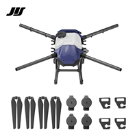Drone agricole JIS PNP série NV avec moteur de pompe pour pulvérisation et semis, UAV pliable et portable pour fertilisation
