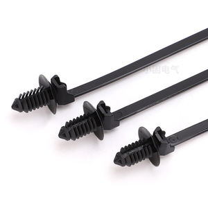 สายเคเบิลแบบกดยึดขนาด4.6*170มม. มีซิปผูก X115หัวต้นไม้เฟอร์สำหรับเส้นผ่าศูนย์กลางรู<span class=keywords><strong>6.1</strong></span>-7มม. ความหนาของแผ่น0.6-8มม. - Product Image 1