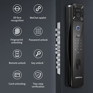 Aplicación NeweKey Tuya, cerradura de puerta inteligente con reconocimiento facial para cerradura de puerta inteligente con Control de teléfono, cerradura de puerta inteligente inalámbrica Sifely Alexa - Product Image 2