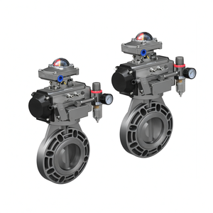 วาล์วแอคชูเอเตอร์นิวเมติกแบบแอคทิ้งเดี่ยวชนิดพลาสติก COVNA สำหรับคำสั่งซื้อเร่งด่วน  วาล์วแอคชูเอเตอร์นิวเมติกแบบแอคทิ้งเดี่ยว 4 นิ้ว PVC และวาล์วนิวเมติก - Product Image 2