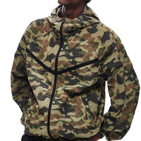 Vestes Ripstop Homme BINBEIER Personnalisées à Capuche, Style Streetwear Camouflage, Anti-UV, Hydrofuges, Coupe Ajustée, Certifiées CE, Faible MOQ