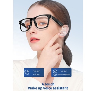 Nuovi Occhiali da Sole Smart Economici e alla Moda con Protezione Anti-Luce Blu, BT5.2, Riproduzione Musicale AI, Chiamate Telefoniche, Controllo Touch, <span class=keywords><strong>AR</strong></span> Wireless - Product Image 2