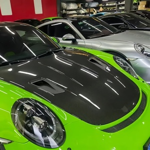 High Quality Dry Carbon Fiber <strong>Engine</strong> <strong>Hood</strong> for 911 991.1 991.2 GT3 GT2RS 991 GT2 RS New Upgrade - Product Image 6