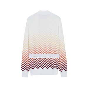 Women's Breathable Vintage Striped Knit <b>Cardigan</b> Long Sleeve V-Neck Open-Front Sweater <b>with</b> Self-Tie <b>Belt</b> Spring - Product Image 2