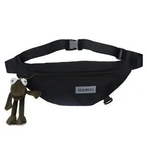 Fashion Reflective Waterproof Crossbody Sports Harness Sling Chest Cross Shoulder Bag For Men