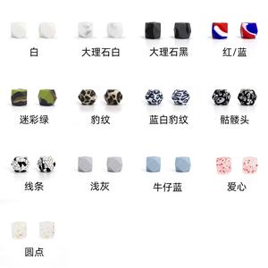 <strong>Wholesale</strong> 100pcs Loose <strong>Beads</strong> DIY Jewelry Nursing Necklace Accessories 14mm/17mm Food Grade Hexagon Shaped <strong>Silicone</strong> <strong>Beads</strong> <strong>Beads</strong> - Product Image 6