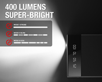 Mini démarreur de batterie 12V 8000mAh au lithium-ion polymère, batterie externe USB-C 10W avec écran numérique et éclairage LED, chargeur de voiture d'urgence pour