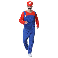 Disfraces de Halloween Mario Anime Big Movie Mario y Luigi Conjuntos de disfraces
