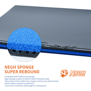 Loki Rxton 3Pro Ittf onaylı kauçuk hızlı saldırı ve istikrarlı döngü profesyonel kauçuk masa tenisi - Product Image 5