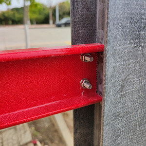 Composite Trang Trại Vườn Picket Hàng Rào Tấm Chống Lão Hóa GRP FRP Hàng Rào - Product Image 4