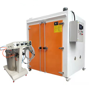 Sistemas de Pintura en Polvo con Pistola de Pulverización/Cabina de Pintura/Horno de Curado, Operación Automática con PLC y Motor para Sustratos Metálicos - Product Image 2