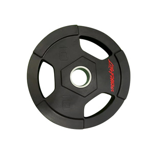 Life Fitness Barbell <b>Plates</b> <b>10kg</b> Rubber Coated Gym Weightlifting <b>Plate</b> Durable - Product Image 1