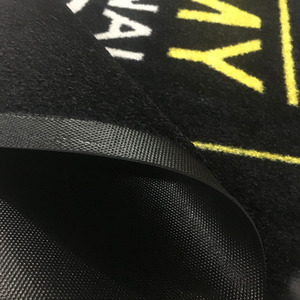 Tapis commercial Tapis avec logo noir Tapis <span class=keywords><strong>de</strong></span> porte d'entrée en caoutchouc imprimé personnalisé pour <span class=keywords><strong>magasin</strong></span> - Product Image 4
