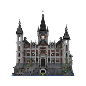 hot-158329 6755 pièces Blocs de construction modulaires Arkham <span class=keywords><strong>Asylum</strong></span> Standard, Briques d'assemblage, Jouet pour enfants, Cadeaux de Noël - Product Image 4