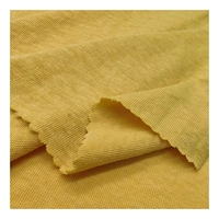 72004-Naturel Anti-bactéries 55% Chanvre 45% Coton Biologique 175gsm Tissu Jersey Unique Utilisé Pour Les Sports De T-shirt