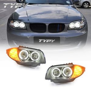 Faros Delanteros Modificados para Automóvil, Luces LED de Circulación Diurna, Faros Delanteros para <span class=keywords><strong>BMW</strong></span> Serie 1 E87 <span class=keywords><strong>120i</strong></span> 130i 2004-2011 - Product Image 2