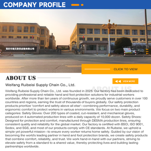 Gants de sécurité enduits de latex, antidérapants, à surface gaufrée, pour la construction et la maçonnerie - Product Image 4