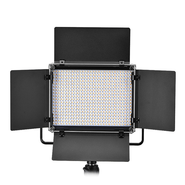 Censreal Bi-Color 540 Beads LED Panel Video Light 3200-5600K Lighting Kit for YouTuber TikTok Studio Vlogger