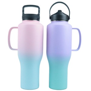 Botella de Agua Silverjet de 32 oz, de Acero Inoxidable, Aislada al Vacío, de Doble Pared, con Tapa Deportiva, Apta para Portavasos de Auto, para Bebidas Frías y Calientes - Product Image 4