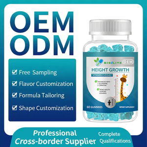 Gomitas para el Crecimiento en Altura de Marca Privada OEM, 60 Unidades, Suplemento para la Salud Ósea Infantil con L-<span class=keywords><strong>Glutamina</strong></span> y L-Carnitina - Product Image 6