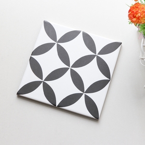 Trung Quốc Thiết Kế Hiện Đại Handmade Hoa Mẫu Gạch Gốm 200X200Mm Cho Tường Và Sàn - Product Image 1