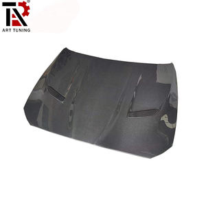 Pour <span class=keywords><strong>BMW</strong></span> Série 5 F10 CS-Style Capot en fibre de carbone sec, ultra léger, revêtement transparent brillant, Spec Racing, 2010-2016 - Product Image 3