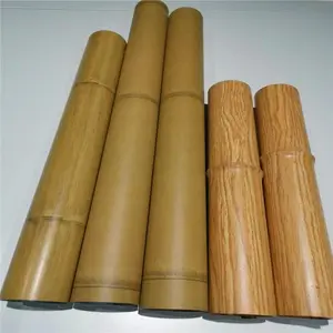 Indoor And Outdoor Landscape Bamboo Shape Decoration Aluminum Bamboo Tube