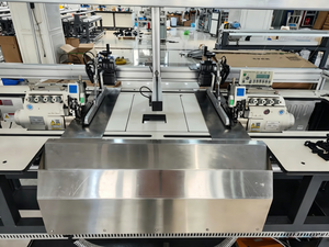 Machine à coudre surjeteuse 5 fils entièrement automatique à point double face pour couettes, oreillers, rideaux et sacs, modèle YS-5200DL-<span class=keywords><strong>DR</strong></span>, pour gaucher - Product Image 5
