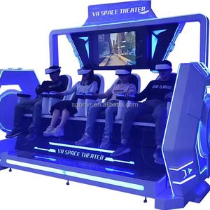 ยานอวกาศ VR แบบสี่ที่นั่ง พร้อมอุปกรณ์ VR/AR/MR สำหรับศูนย์เกม VR - Product Image 3
