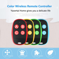 YET2114 433mhz Versión D5, Control Remoto Inalámbrico Universal con Código Clonable para Puerta de Garaje y Persianas