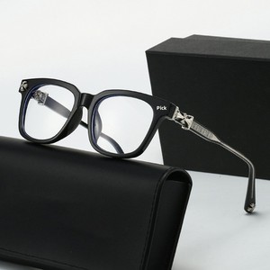 A10003 Occhiali Vintage Retrò con Lenti Anti-Luce Blu, Montatura Nera Sottile in PC per Donna - Product Image 3