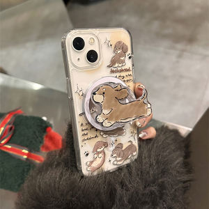 Soporte de teléfono redondo portátil ajustable con soporte <span class=keywords><strong>Tok</strong></span> agarre de funda magnética para iPhone13 14 15 16 Pro Max nuevo diseño - Product Image 1