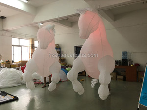 Venta caliente colorido inflable caballo traje de la mascota para adultos - Product Image 2