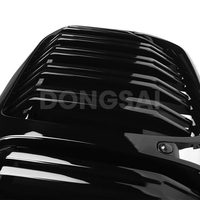 Calandre avant double lamelles noir brillant en plastique ABS injecté haute brillance pour BMW X7 G07 2019-22 – Kit de remplacement