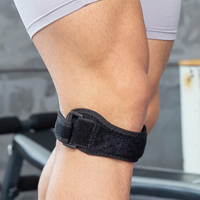 Sangle de genou en néoprène personnalisée, réglable et respirante, pour la course, le basketball et l'entraînement en salle de sport