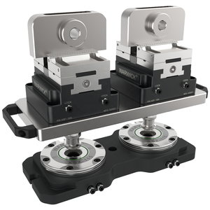 Système de palettes à changement rapide à point zéro KSZ115-T2 promotionnel, modules de stations de serrage bidirectionnelles pour usinage intensif - Product Image 2