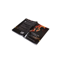 Folleto de Cartón Grueso Personalizado con Encuadernación Cosida, Impresión Offset, Bajo MOQ, Precio de Fábrica
