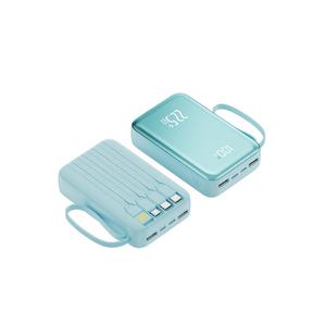 Banco de Energía Portátil Universal de 10000mAh/20000mAh con Carga Rápida PD20W y Cables Integrados para Teléfono - Product Image 2